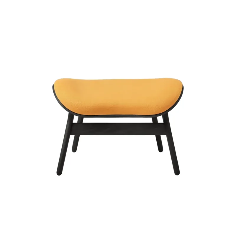 A Conversation Piece Ottoman Fotpall Black Oak/Tangerine Trygg betalning